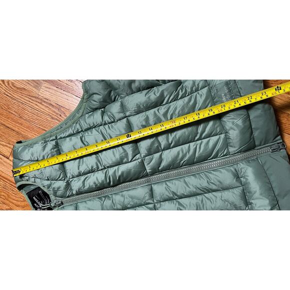 Askov Finlayson Green Puffer Vest Women's Medium M - Picture 3 of 5